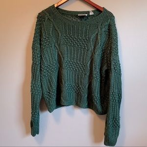 Vintage Slub fit Slightly see through sweater